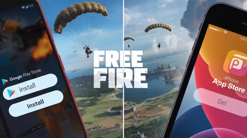 How to download Free Fire on Android and iOS with Google Play Store and Apple App Store